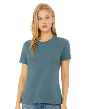 BELLA   CANVAS Women’s Relaxed Fit Heather CVC Tee