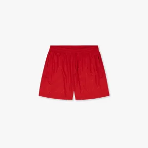 CROYEZ ALLOVER SWIM SHORTS - RED