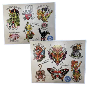 Sailor Thrillhaus Tattoo Flash