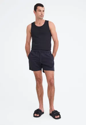 Slater Cotton Short - Black